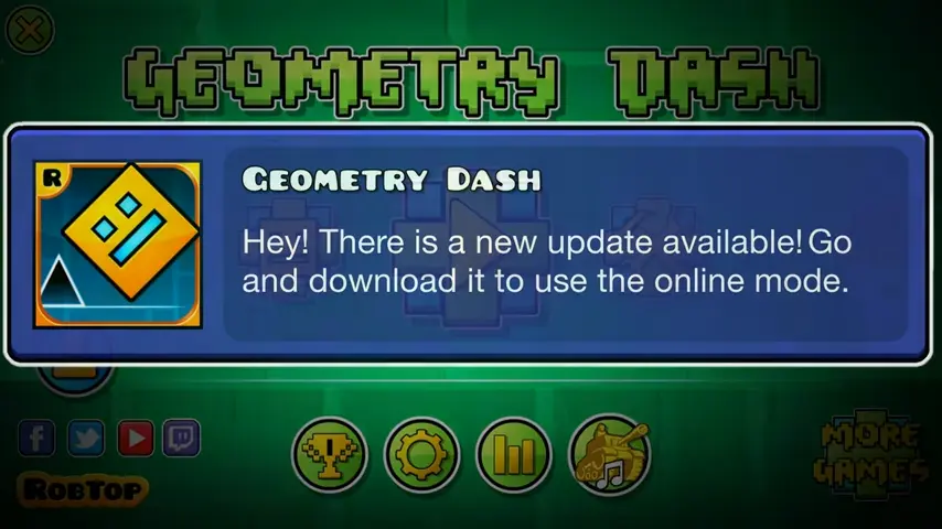 geometry dash apk updates